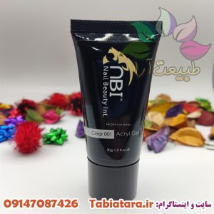 پلی ژل بی رنگ nbi 30میل شماره001