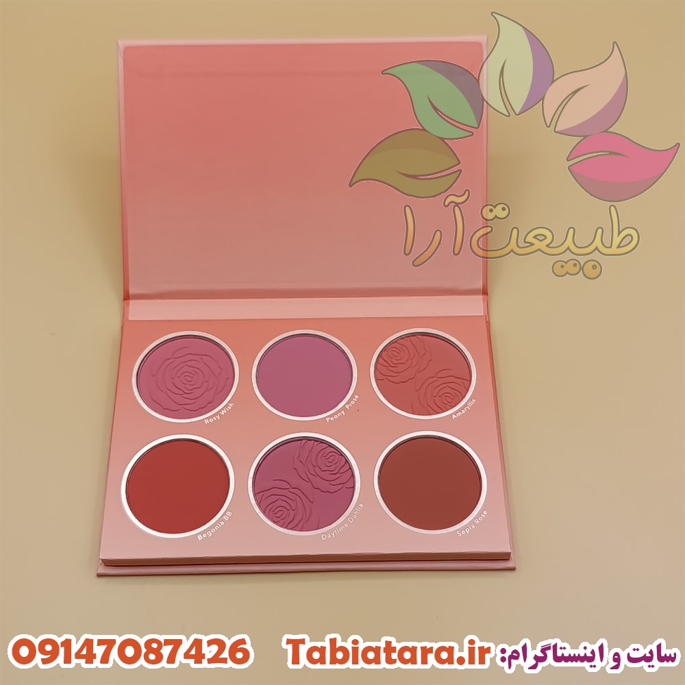 پالت رژگونه شیگلم فلورال