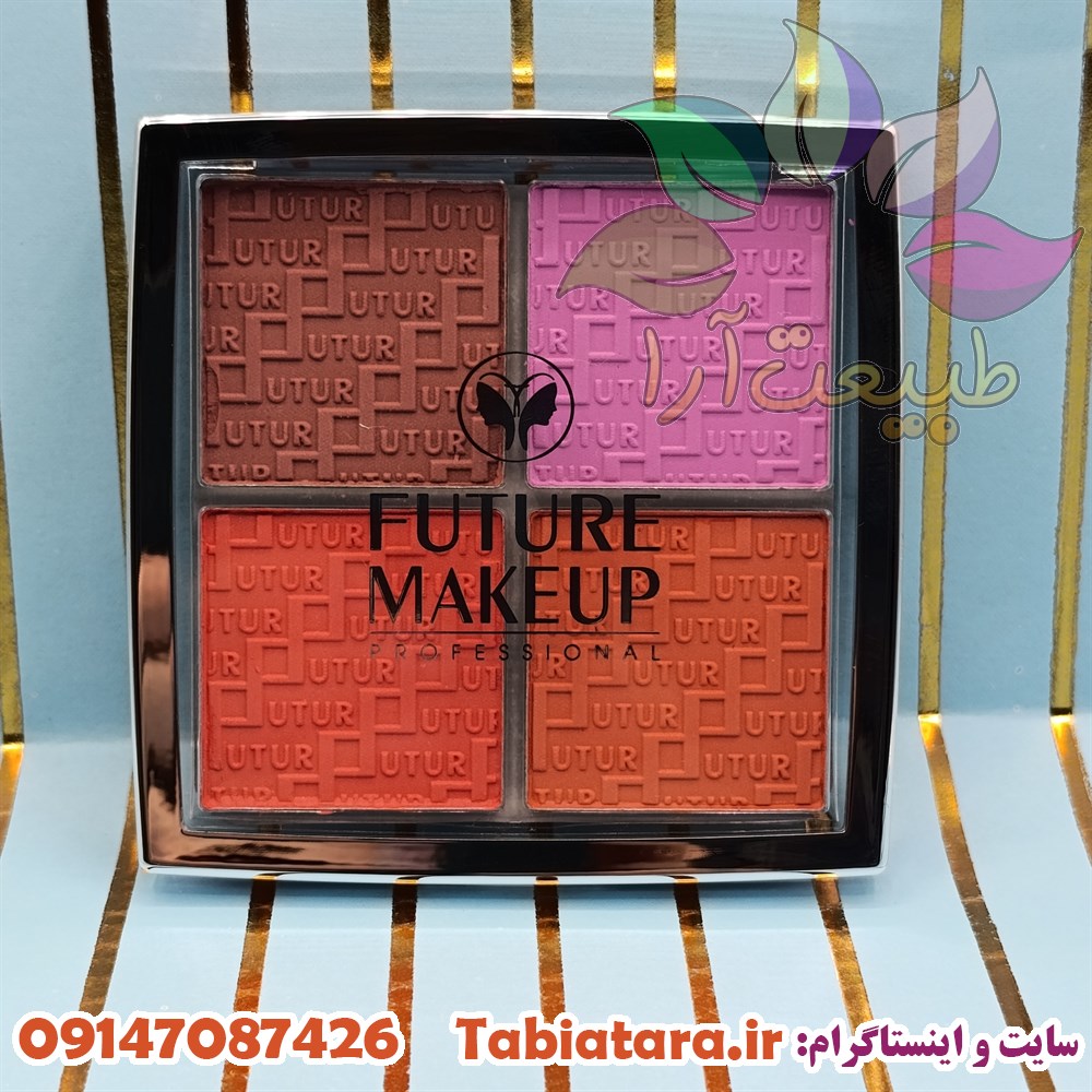 پالت رژگونه فیوچرمیکاپ FU3602